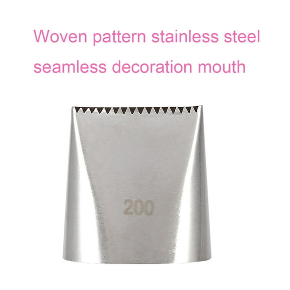 Basketweave Cake Cookies Icing Piping Nozzles Decorating Tips Sugarcraft Tools