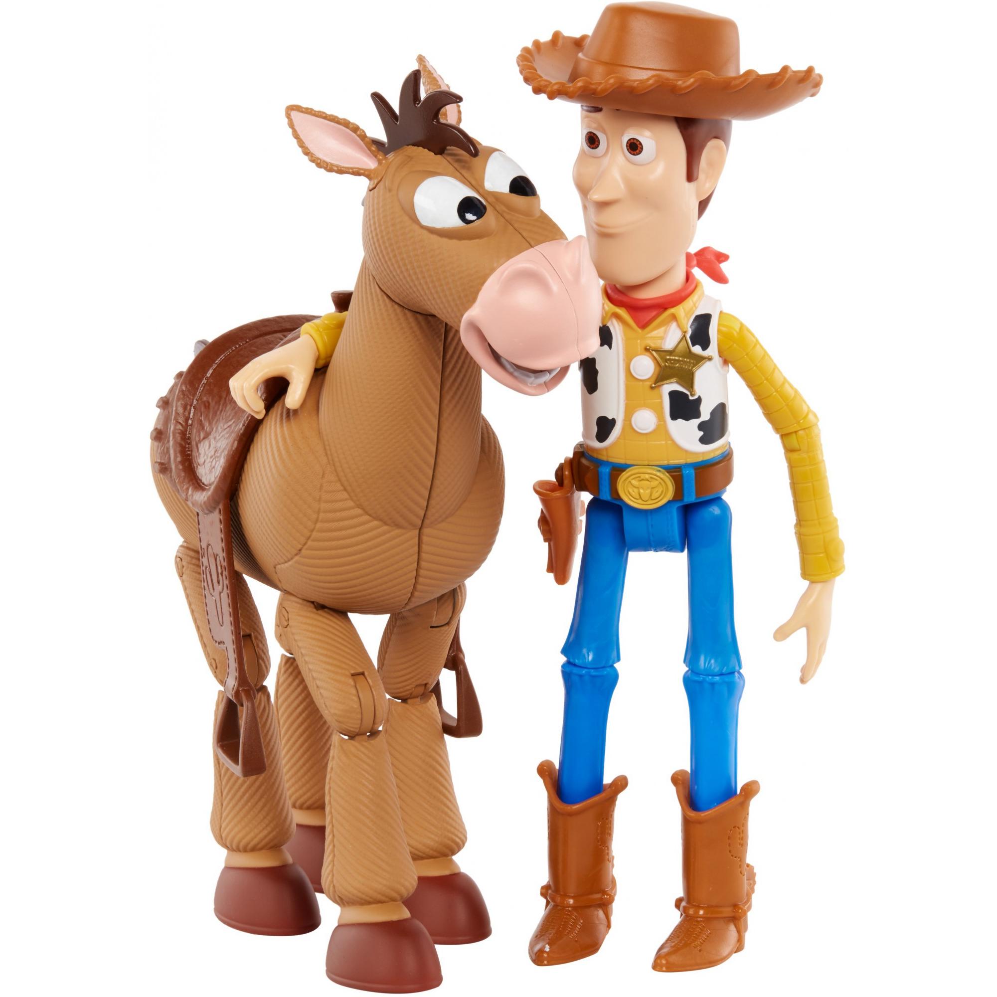 Award Winning Disney/Pixar Toy Story 4 Woody And Buzz Lightyear 2-Character Pack, Movie-Inspired Relative-Scale For Storytelling Play - image 5 of 8