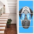 thumbnail image 1 of Pug Dog with Mirror Sunglasses - Animal Canvas Art Print, 1 of 3