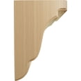 thumbnail image 3 of Ekena Millwork 5 1/4"W x 5"D x 7 1/2"H Bedford Bracket, Cherry (6-Pack), 3 of 4