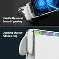 thumbnail image 3 of Handheld Console Grip Protective Cover,Shockproof Protective Cover with Ergonomic Grip for OLED 7 Inch Model 2021,Anti Slip Dockable Case with Handheld Console, 3 of 7