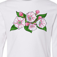 thumbnail image 4 of Inktastic Mountain Laurel Flowers Long Sleeve Youth T-Shirt, 4 of 5