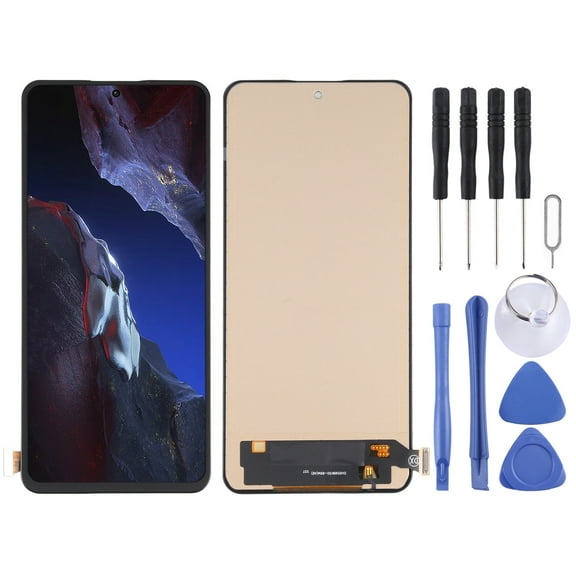 Cellphone Repair Parts  For Xiaomi Poco F5 Pro TFT LCD Screen with Digitizer Full Assembly