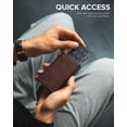 thumbnail image 4 of Men's wallet metal card bag RFID anti-theft brushing aluminum alloy card bag, 4 of 6