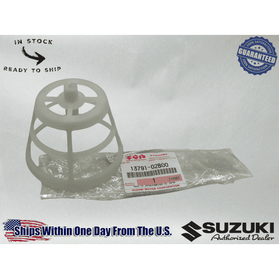 Suzuki Genuine OEM Authentic AIR FILTER CAGE 13791-02B00 1