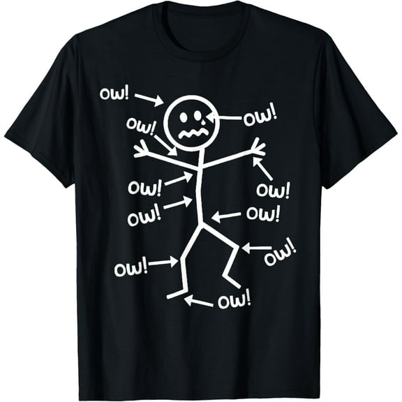 Men’s Funny Shirts Ow Character T-Shirt