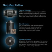 AC Infinity AI Grow System 3x3, 3-Plant Kit w/ Self-Learning AI Controller, Dynamic Airflow & LM301H LED Lighting Control, 2000D Mylar Tent w/ Lab-Tested Reflectivity, Largest Zippered Window