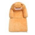 thumbnail image 1 of Bunny Kids Couch Fold Out Soft Toddler Chairs, Cute Cartoon Design Foldable Portable Multifunctional Use for Reading Watching TV, 1 of 8