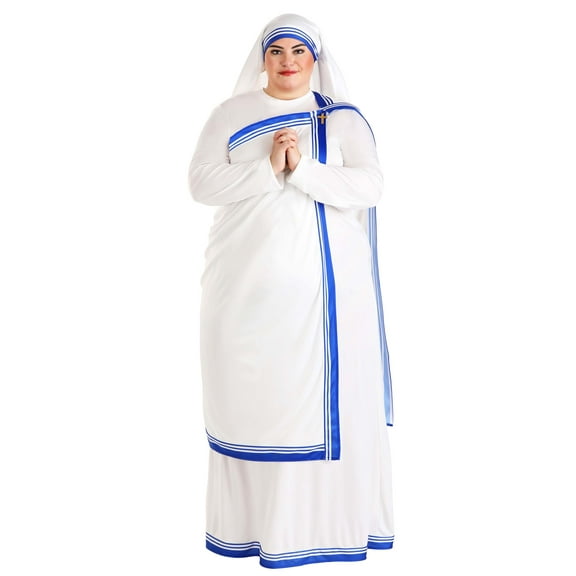 Exclusive Plus Size Women's Mother Teresa Costume