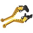 thumbnail image 1 of Ajustable Freno Embrague Palancas Dorado Tono Aluminio Aleación 1 Par, 1 of 7