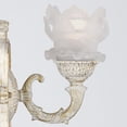 thumbnail image 6 of 5221-AW Crystorama Lighting Paris Market - One Light Wall Sconce in Classic Style - 6.5 Inches Wide by 10 Inches High-Antique White Finish, 6 of 9