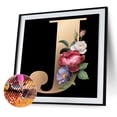 thumbnail image 3 of Cuadros Decorativos 5D DIY diamante pintura flor letra completo redondo diamante mosaico hogar Ehuebsd Nuevos Originales, 3 of 9
