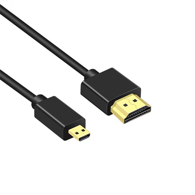 Cable Compatible con HDMI a HDMI Cable Compatible con HDMI Cable adaptador - Ultra suave y fino para proyector de ordenador portátil HDTV