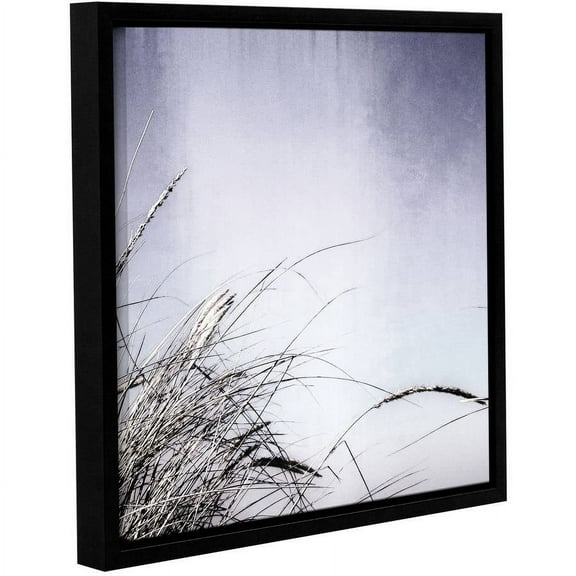ArtWall Kevin Calkins "Dune Grass Abstract" Gallery-Wrapped Floater-Framed Canvas