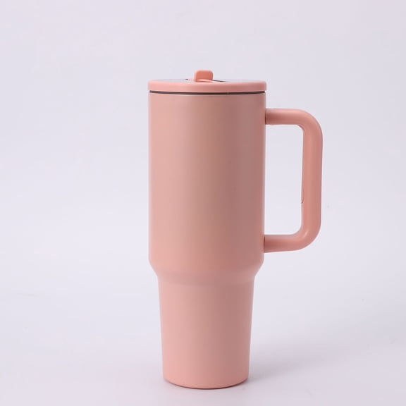 Sport 40 oz Insulated Stainless Steel Water Bottle, Pink Sand