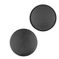 thumbnail image 4 of Round Serving Tray, Wooden Round Shape Serving Tray Solid Wooden Tea Coffee Snack Plate Wood Tea Tray Service Plate  For Hotel For Kitchen 24cm, 4 of 8
