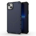 thumbnail image 1 of Case For iPhone 14 [Compatible With MagSafe] Military Grade Airbag Anti Fall Protective Solid Colour Phone Case,Blue,For iPhone 14, 1 of 6
