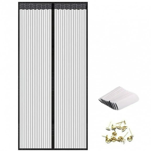 Magnetic Door Screen Self Sealing Hands Free Curtain Anti Mosquito Fly Curtains Keeps Bugs Out Pet & Kid Friendly