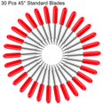 thumbnail image 2 of CJRSLRB 30 piezas de cuchillas de corte de punta fina de 45° para Maker, 2 of 7