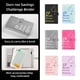 thumbnail image 5 of Carpeta de DesafíOs de Ahorro de Dinero de 52 Semanas con Libro de DesafíOs de Ahorro, Sobres de Efectivo para Planificador de Presupuesto Financiero Rosa, 5 of 5