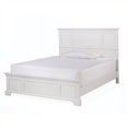 thumbnail image 3 of Hawthorne Collections Contemporary Wood Queen Panel Bed in White, 3 of 6