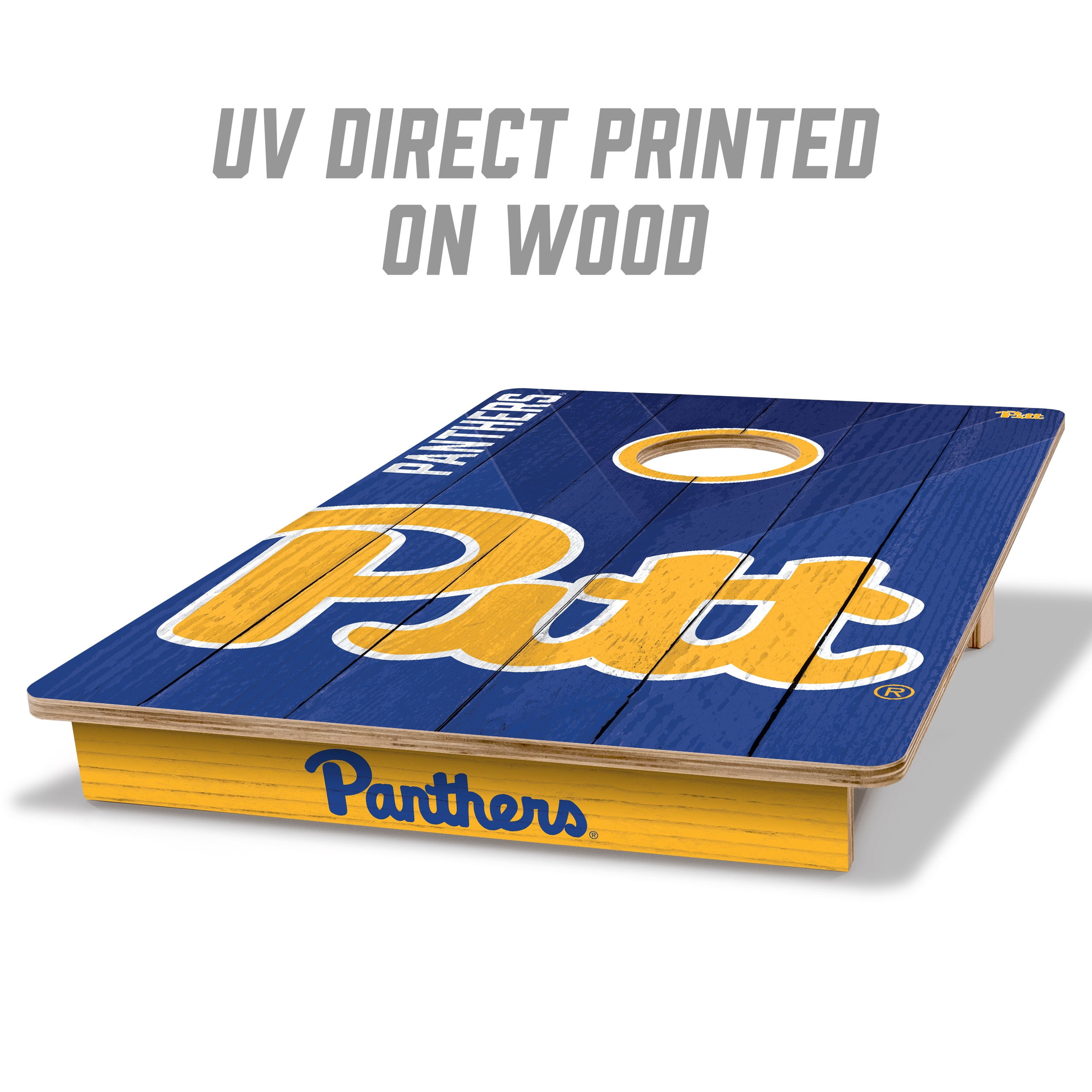 YouTheFan NCAA Pittsburgh Panthers 2' x 3' Cornhole Game No Bags