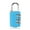 Blue, variant on Monebena Combination Lock Resettable 4 Digit Padlock Outdoor Waterproof Combo Lock for School Gym Locker Fence Gate Hasp Cabinet Toolbox Cases M01