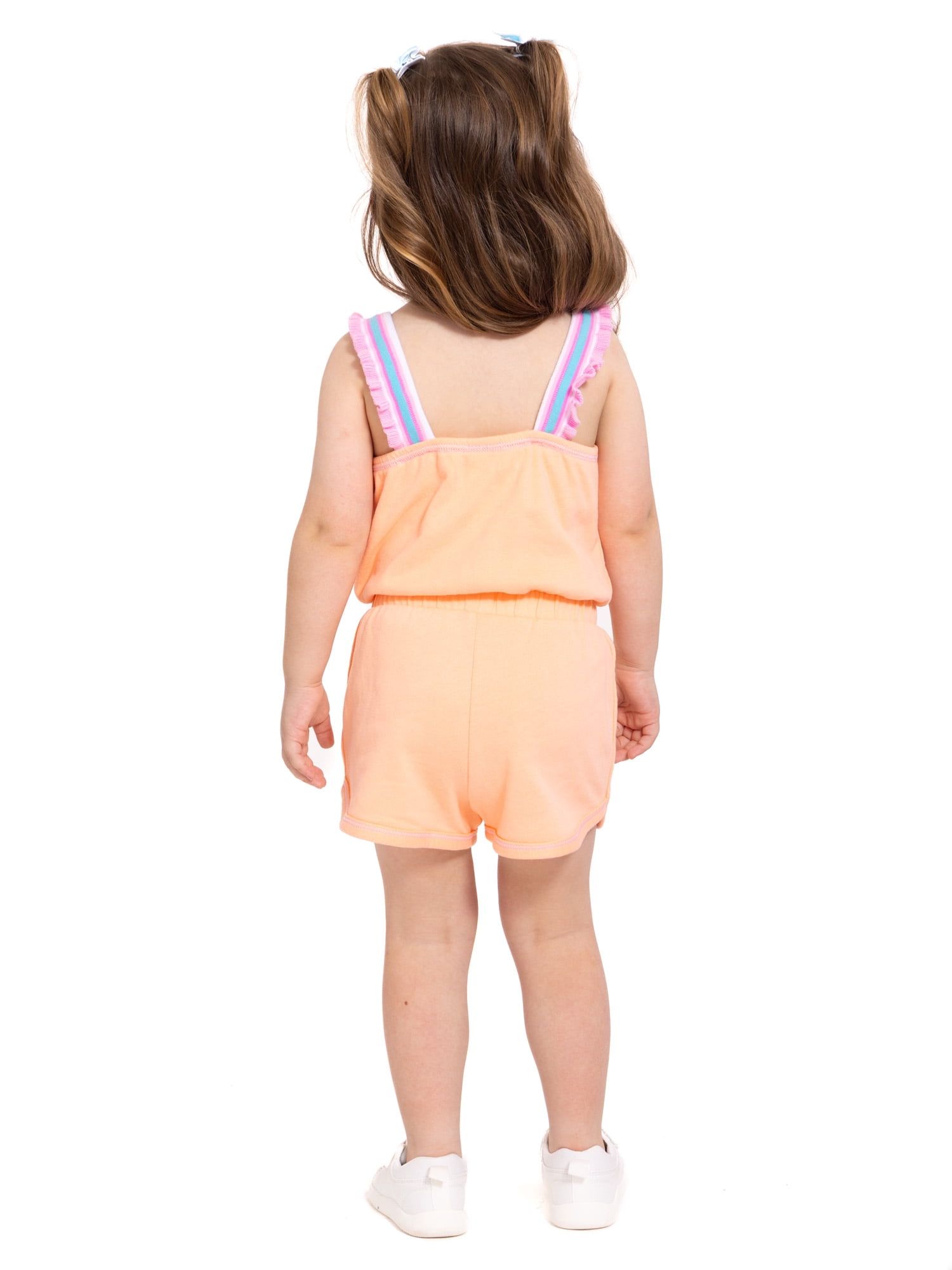 Strawberry Shortcake Toddler Girls Sleeveless Graphic Romper, Sizes 12M-5T
