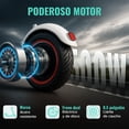 thumbnail image 3 of Scooter Eléctrico X Rush Blanco Plegable 500W 30 km/h con Batería de Litio, App Tuya y Pantalla LCD, 3 of 8