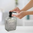 thumbnail image 3 of Smoked Glass Soap Dispenser PURE SOAP 18 FL OZ, 3 of 7