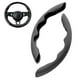 thumbnail image 2 of Funda Universal Para Volante De Coche, Funda Protectora Antideslizante Para Volante De Coche De Cuero, Accesorios Interiores Yuarrent VI012096-04, 2 of 6