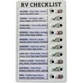 thumbnail image 1 of Memo Plastic Board, Rv Checklist/My Chores/Elder Care Reusable Checklist, Office Note Board Plastic Memo for Office Workers and Rv Enthusiast, 1 of 8