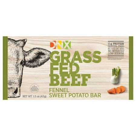 DNX Meat Protein Bar - Grass Fed Beef Fennel Sweet Potato (Best Philly Beer Bars)