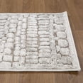 thumbnail image 3 of Luxe Weavers Modern Geometric Shapes Mushroom 2x7 Runner Rug, 3 of 9