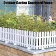 thumbnail image 2 of Plastic Garden Retaining Fence Garden Edging Border Panels with Stakes No Dig Landscape Edging Border for Yard Path Lawn, 2 of 8