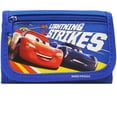thumbnail image 2 of Disney Pixar Cars Blazing New Trails Lightning McQueen Trifold Wallet (Blue), 2 of 2