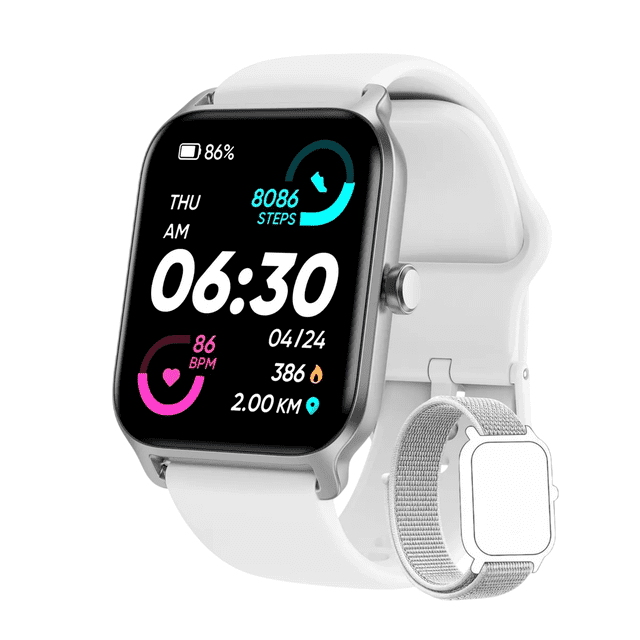 Smartwatch Bloosom 1.8'' Reloj Inteligente Bluetooth Llamada Alexa Blanco