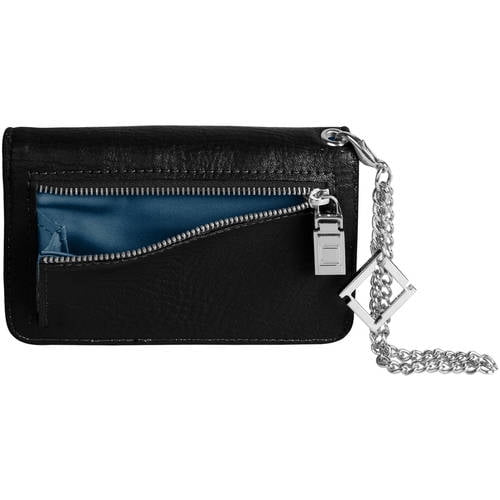 LENCCA Kymira II Women's Universal Protection Wallet Case with Wristlet Strap, Fits Phones up to 5"