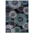 thumbnail image 2 of Milan Perth Area Rug Black 5x7.7 Abstract Design 100% Polypropylene Turkey, 2 of 3