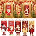thumbnail image 2 of Christmas Hanging Flag Porch Door Banner Christmas Decorations For Home 2024 Ornaments Xmas Gifts Navidad New Year Decor 2025, 2 of 5