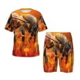 thumbnail image 1 of Balery Honeybee On Vibrant Flower Conjunto de Pijama Infantil de Manga Corta con Estampado – Ropa de Dormir de Algodón Suave-3X-Large, 1 of 5