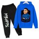 thumbnail image 2 of 2024 Ropa para niños CALIENTE Conjunto de sudadera con capucha para niños más sudadera y pantalones Conjunto deportivo de 2 piezas para niños y niñas Ropa estampada de Mbappé, 2 of 5