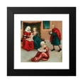thumbnail image 2 of Wolfgang Krodel I 13x12 Black Modern Framed Museum Art Print Titled - The Holy Kinship, 2 of 5