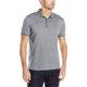 thumbnail image 1 of Calvin Klein Interlock Liquid Touch - Polo de rugby para hombre, color gris, extragrande Calvin Klein  polo, rugbi, 1 of 1