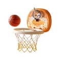 thumbnail image 4 of HILABEE Panier de Basketball Intérieur Mini Hauteur Réglable Parent Enfant Interactif Portable Chats, 4 of 9