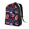 thumbnail image 2 of Disketp American With Lips Mochila Unisex de Apertura Lateral Completa, Mochila para Laptop para Escuela, Trabajo y Viajes, 2 of 8