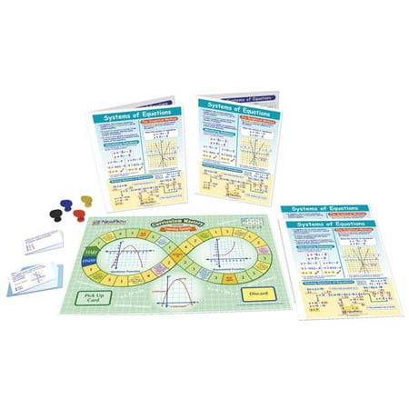 Learning Equation - NewPath Learning Systems of Equations Learning Center Game, Gr. 6 to 9