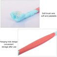 thumbnail image 3 of Juego de 2 cepillos de dientes para mascotas, protectores de dedos de silicona para cepillos de dientes de perros y gatos para mejorar la higiene bucal., 3 of 4