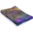 thumbnail image 5 of FREEAMG Abstract Colorful Nebula Starry Sky Galaxy Wall Tapestry Tapestry Wall Hanging Decorative Tapestries Wall Art Wall&nbsp;Blanket&nbsp;Bedding Tapestry for Bedroom Living Room Dorm 90"x60", 5 of 7