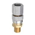 thumbnail image 2 of Adaptador de acoplador de liberación rápida para manguera de carga de llenado de 1/8 BSP, 2 of 5